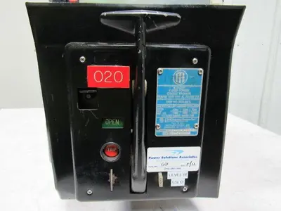 ITE Fused Circuit Breaker 2000A Max W/Cutler Hammer 609902-T502 Solid State