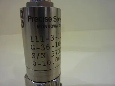 NEW PRECISE SENSORS INC. 111-3-10000-01-G-36-10-6P10