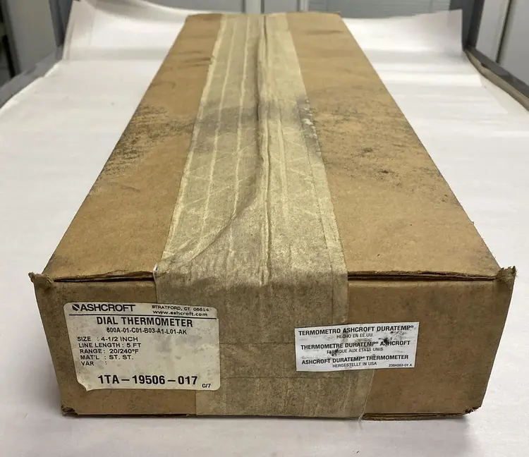 Used ASHCROFT 600A-01-C01-B03-A1-L01-AK Temperature/Pressure Ohio US | Surplus Asset Holdings #1241427