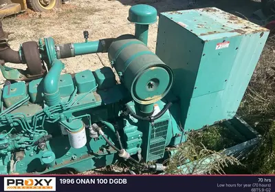 Used 1996 ONAN 100 DGDB Generators Louisiana US | Proxy Equipment #1385286