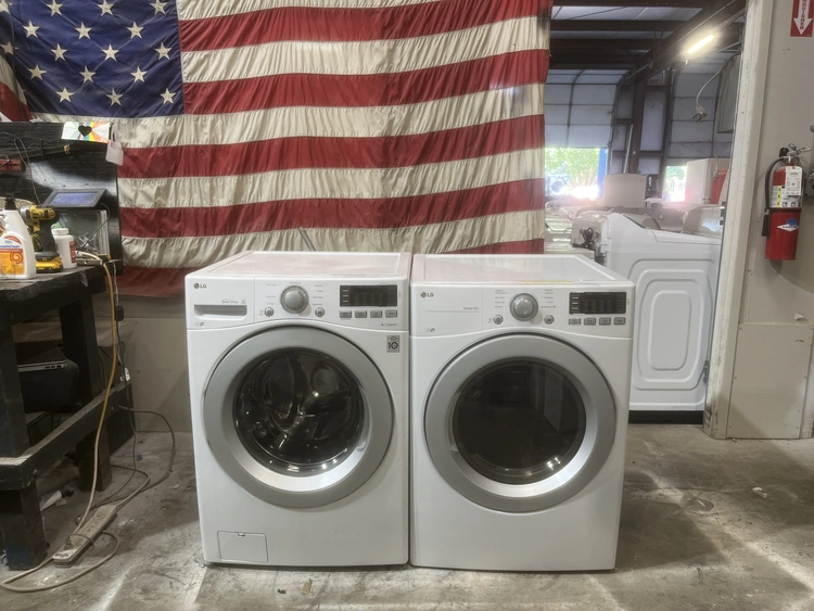 Used LG FRONT LOAD SET Residential Appliances Michigan US | Miedema Asset Management Group #1578834