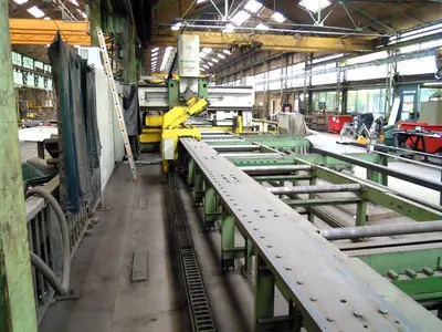 USED TRENNJAEGER SBM 1000 CNC SAW/DRILL LINE