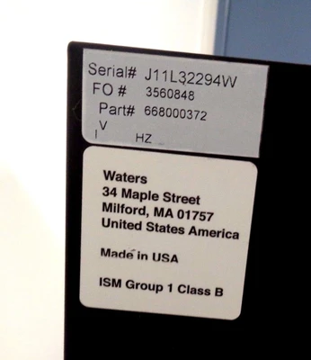 Used Waters Does Not Apply Miscellaneous Laboratory Equipment California US | CAL-L Enterprises #1459343