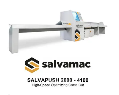 USED 2024 SALVAMAC SALVAPUSH 2000 OPTIMIZING SAW