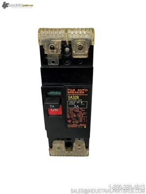 Used FUJI SA32B 5A Circuit Breakers Kentucky US | Industrial Parts R Us Inc. #1314590