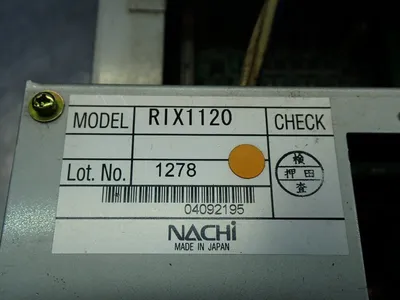 Used NACHI RIX1120 Servo Drives Ohio US | HGR 24 #1006681