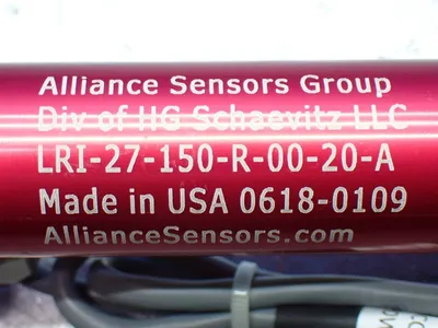 New | in-Stock ALLIANCE SENSORS GROUP LRI27150R0020A Transducers Ohio US | HGR 24 #901169