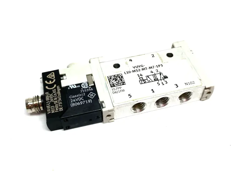 Used FESTO SOLENOID VALVE 5/2-WAY MONOSTABLE 574359 Solenoid Valves | Maverick Industrial Sales #1101207
