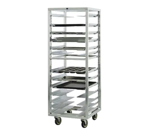New Age 24 1/2"W 12 Sheet Pan Rack w/ 4 1/2" Bottom Load Slides (1650)