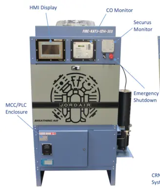 JORDAIR FIRE-KAT5-180-3EUS Breathable Air Compressors | BARBEN IND LTD (1)