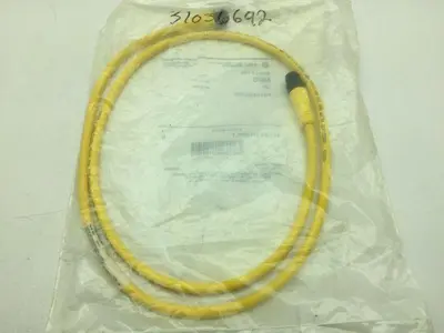 Allen-Bradley 889D-F-4HJDM-1 4 Pin DC Micro 3.3' Patchcord LOT OF 2