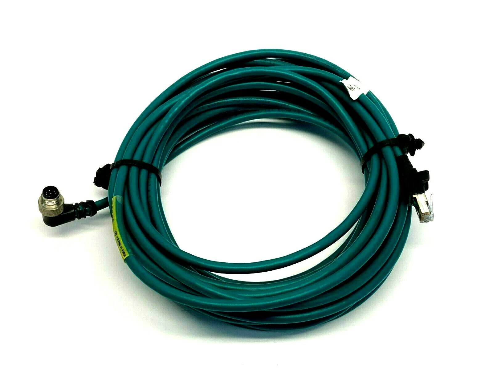 Used COGNEX RIGHT ANGLE M12 TO ETHERNET CABLE Cable & Wire | Maverick Industrial Sales #1107729