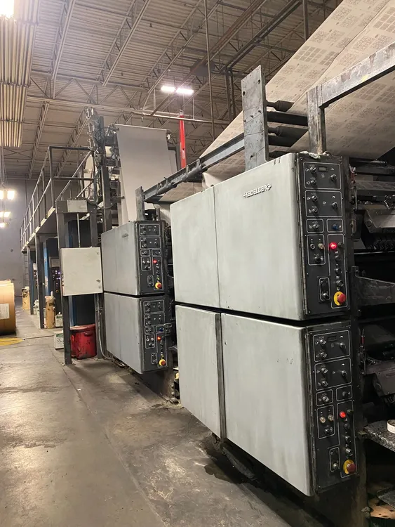 Used 2004 HEIDELBERG MERCURY (2) TOWER (4) WEB PRESS SYSTEM Offset Presses Illinois US | Machinery Solutions Group, Inc. #547478
