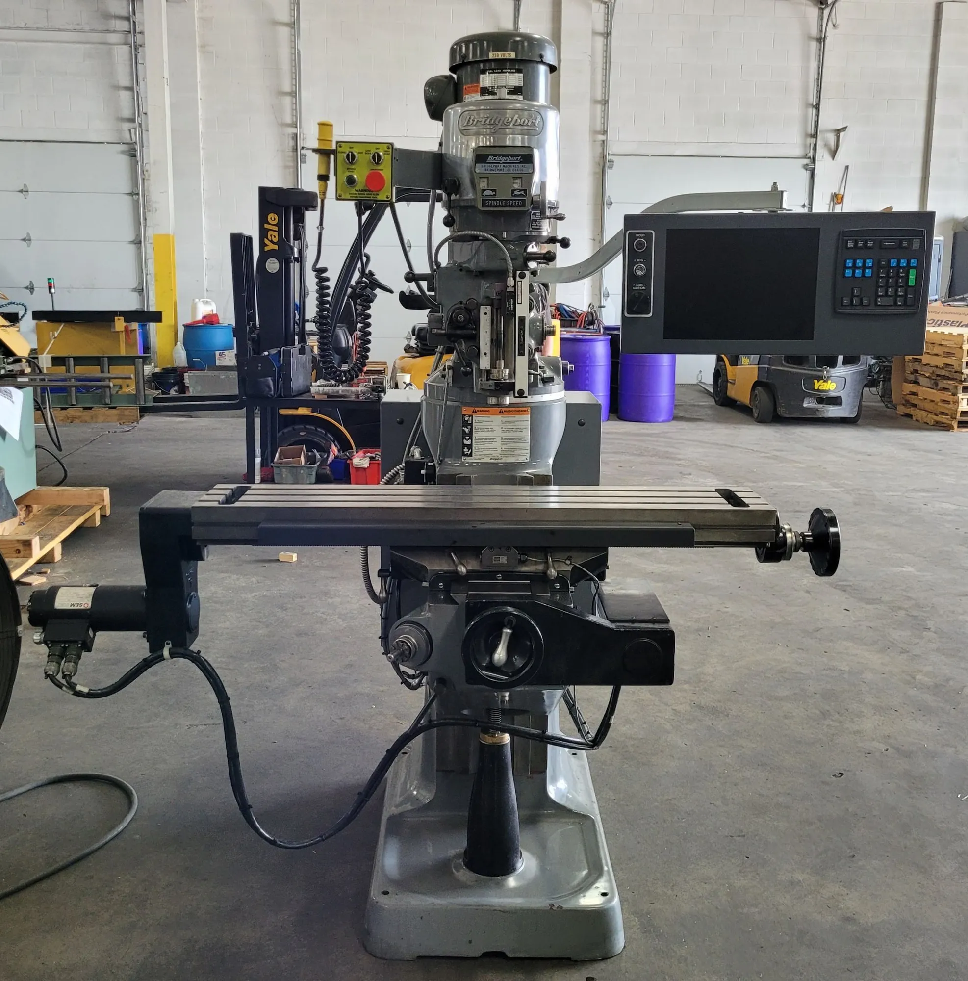 USED BRIDGEPORT EZ TRAK SX
