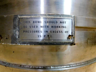 USED 60 QUART MIXING BOWL MIXING BOWL