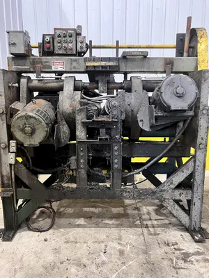 2" ROTARY 2-ROLL TUBE & BAR STRAIGHTENER: STOCK #22571