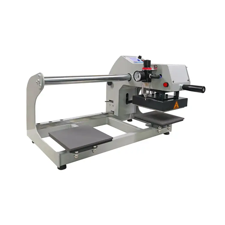 Used _UNKNOWN_ MEM 6" x 6" Semi-Automatic Pneumatic Double Station Heat Press with Laser Positioning System Heat Presses Oklahoma US | Wide Image Solutions #1538281