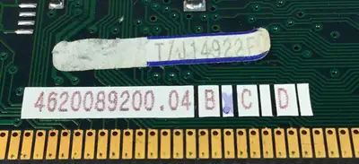 SIEMENS 4620089200.04 PC BOARD CARD, 462008.1201.04 3D-4