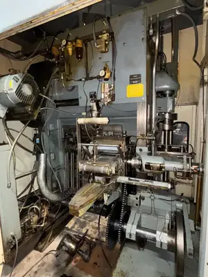 US Baird 4L37 Transfer Press 5" Stroke 12 Ops 2 Row Oscillating Feed Mint