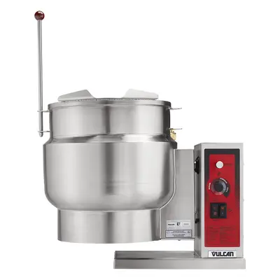 Vulcan K12ETT 12 Gal. Steam Kettle - Manual Tilt, 2/3 Jacket, 240v/1ph