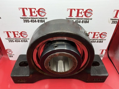 Link-Belt PEU355 Pillow Blocks Ball Bearing, 3 7/16"