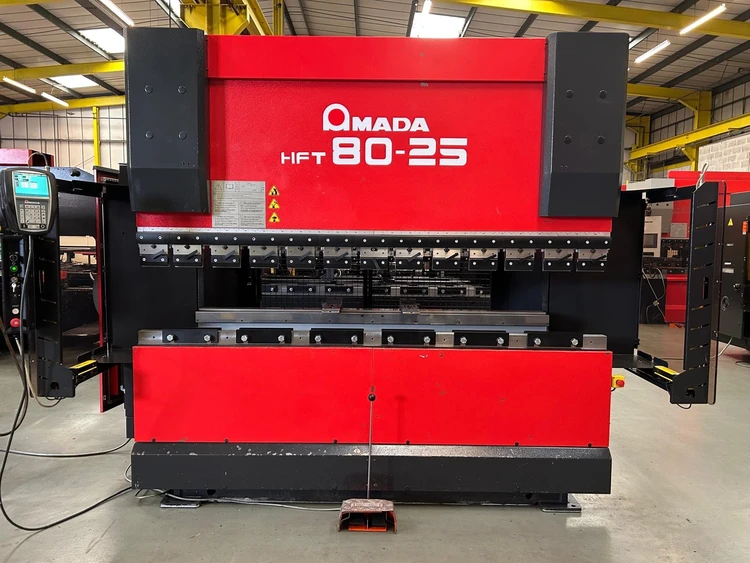 Used 2010 _UNKNOWN_ AMADA HFT 8025 DOWNSTROKE CNC PRESS BRAKE Press Brakes GB | Zebra Worldwide Machinery #1146152
