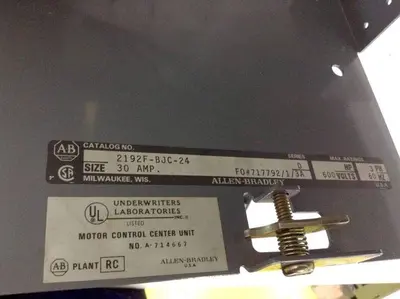 USED ALLEN BRADLEY 2192F-BJC-24 SER D