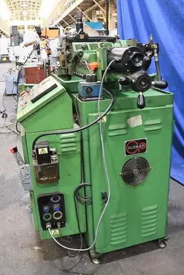 GLEBAR MODEL TF-9DHD  "MADE IN USA" CENTERLESS GRINDER
 PROGRAMMABLE BY TOUCHSCREEN CONTROL,
    AUTO INFEED & THRUFEED