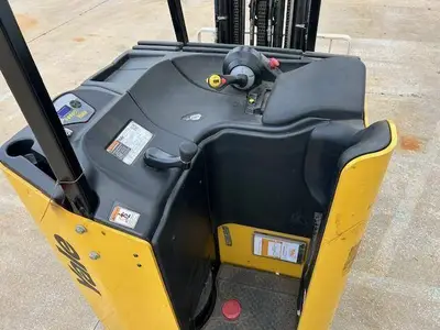 Used 2022 YALE ESC035AD 3-Wheel Stand up Electric Counterbalance Forklifts Illinois US | Somerset Equipment Sales #1546183