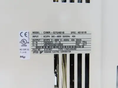 Used YASKAWA _UNKNOWN_ Variable Speed Drives Indiana US | Arrow Industrial #1408058