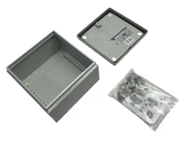 New | in-Stock Rittal Terminal Box KX, Carbon Steel, 200mm W 200mm H 120mm Depth Electrical Boxes Michigan US | Maverick Industrial Sales #1436983