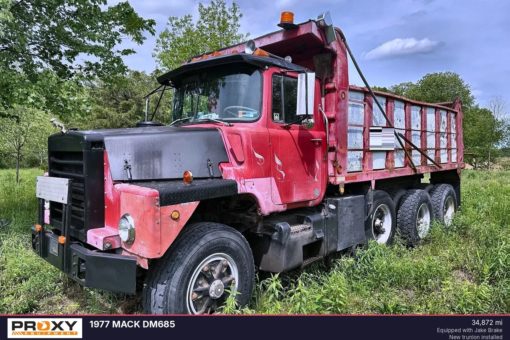 Used 1977 MACK DM685 Dump trucks Pennsylvania US | Proxy Equipment #1377946