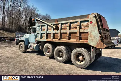Used 1988 MACK RD690S Dump trucks Pennsylvania US | Proxy Equipment #1378111