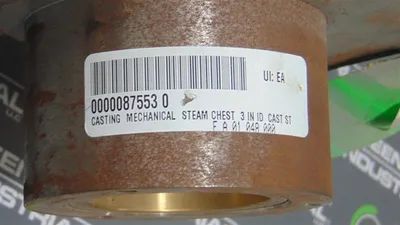 Clyde Bergemann 82524R 3" Mechanical Steam Chest New