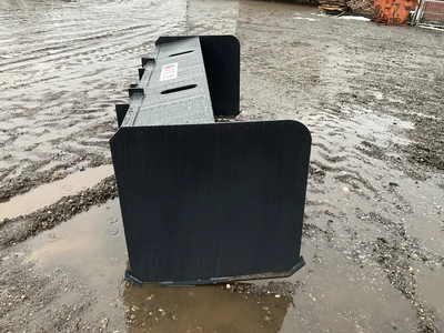 Used JCT SNOW PUSHER BOX BLADE SKID STEER ATTACHMENT Snow Removal & Equipment Michigan US | Miedema Asset Management Group #1325825