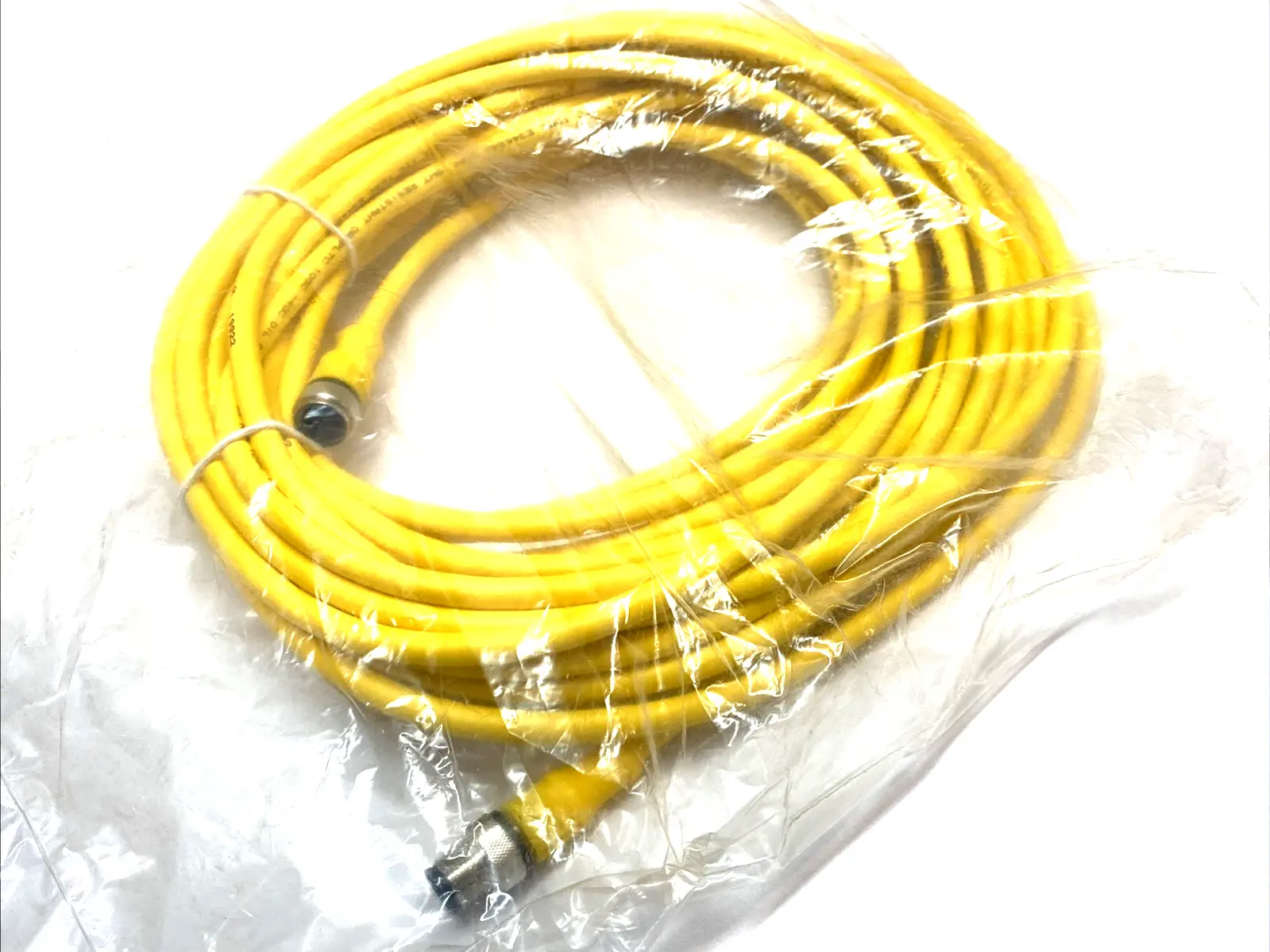 NEW TURCK M12 4-PIN CORDSET 10M MALE-FEMALE U5194-10