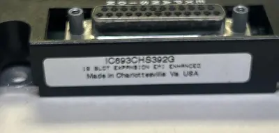 USED GE FANUC IC693CHS392G
