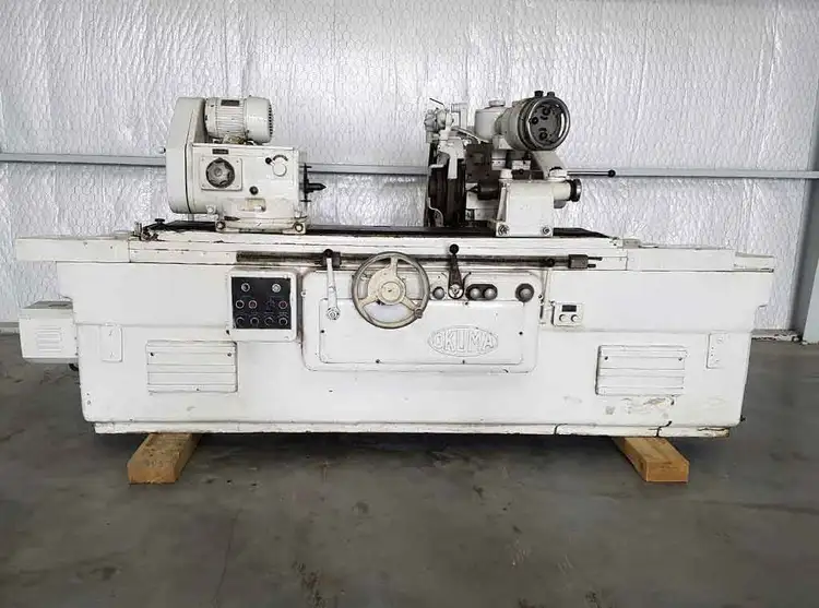 Used OKUMA 10034 Cylindrical Grinders Including Plain & Angle Head Texas US | FMI Trading #679598