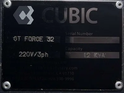 USED 2019 CUBIC GT FORCE-32