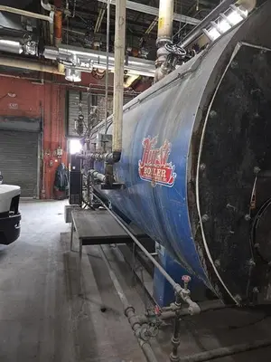 Hurst 850HP Gas Fired Boiler