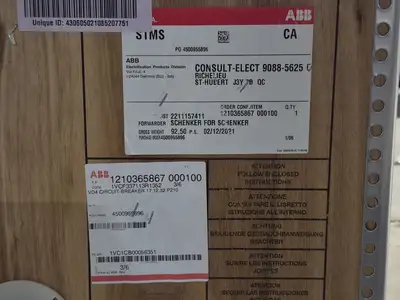 NEW 2021 ABB VD4