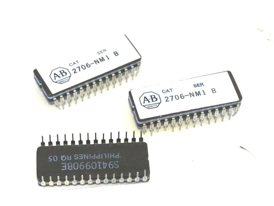 3 NEW ALLEN BRADLEY 2706-NM1 MEMORY CHIP 2706NM1