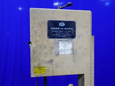 Parma Mfg. Co. 8" X 14" Work-a-matic Vertical Band Saw