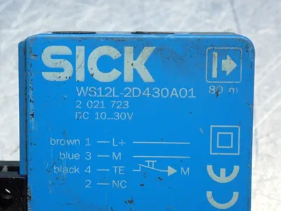 Used SICK WS12L2D430A01 Photoelectric Sensors Ohio US | HGR 24 #864420
