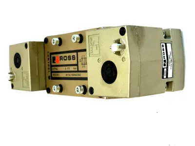 NEW ROSS W7476B4332 PNEUMATIC SOLENOID VALVE 110/50 110-120/60