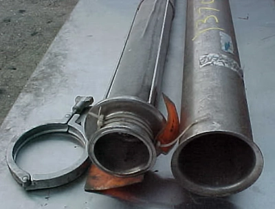 USED TRI CLOVER  IN LINE STRAINER INLINE STRAINER