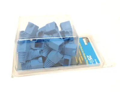 85-380 | IDEAL  Strain Relief Boot For Modular Plugs RJ45 CAT 5e 25 PACK - New
