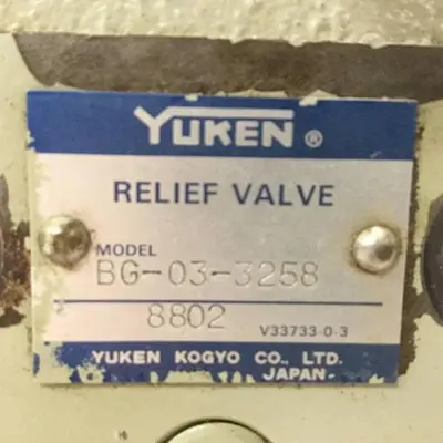 USED YUKEN BG-03-3258
