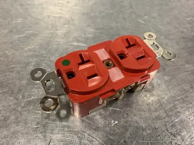 20 Amp Receptacle GRA