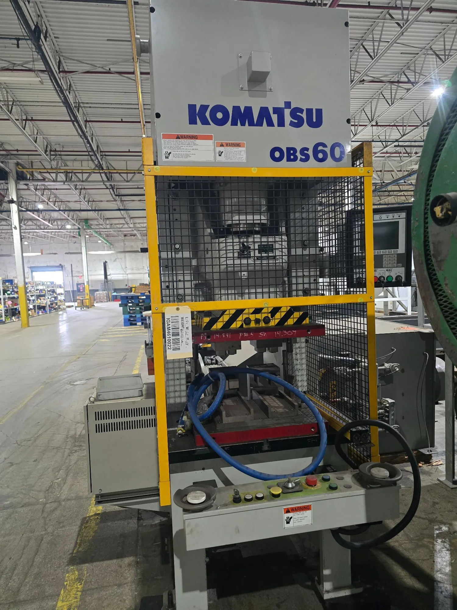 Used 2018 KOMATSU OBS60-34 Gap Frame (OBS) Presses Michigan US | iGAM Industrial Marketplace #1492038